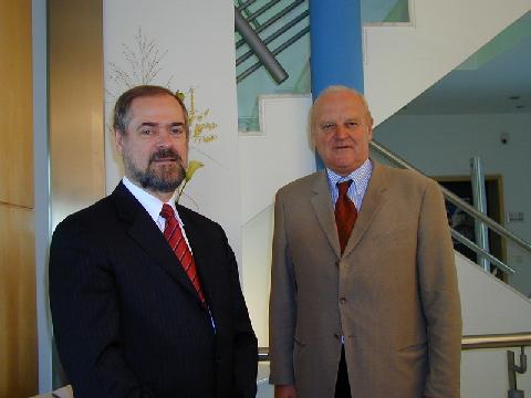 Visit by Bernd Pfaffenbach at IZA