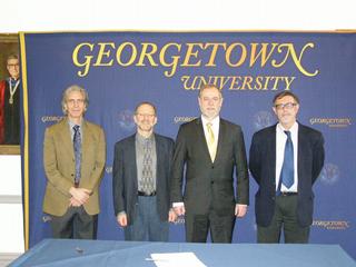 Georgetown University and IZA sign collaboration contract