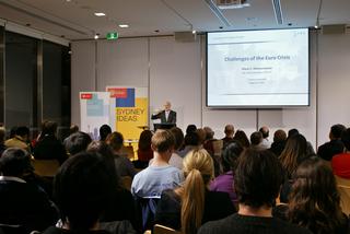 Lecture on "Challenges of the Euro Crisis"